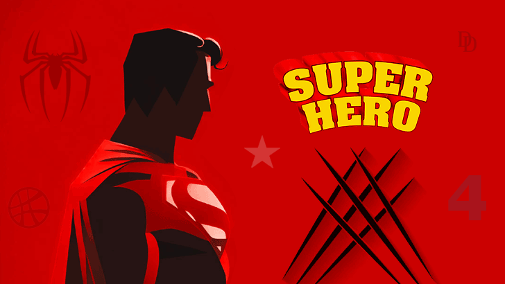 Identify 35 Superhero Logos Quiz (10s)