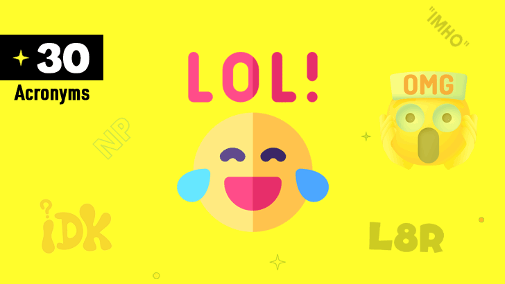 30 Common Chat Acronyms Quiz