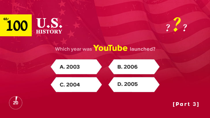 100 U.S. History Trivia Questions (3)