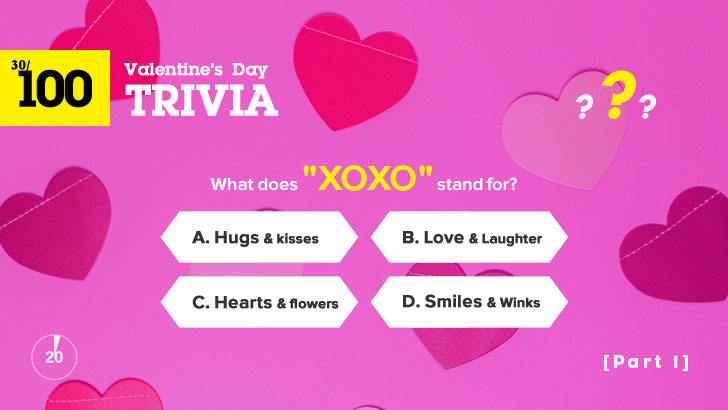 100 Valentine's Day Trivia Quiz (1)