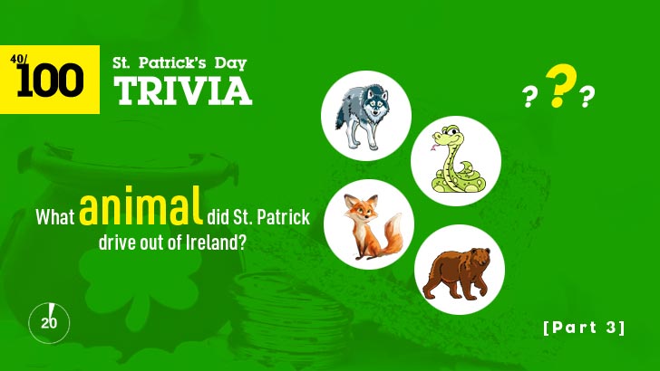 100 St. Patrick's Day Trivia Quiz (3)