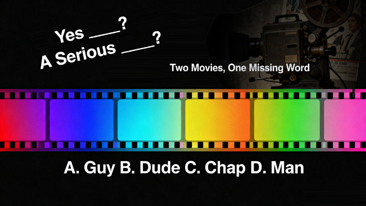 Two Movies, One Missing Word (2)