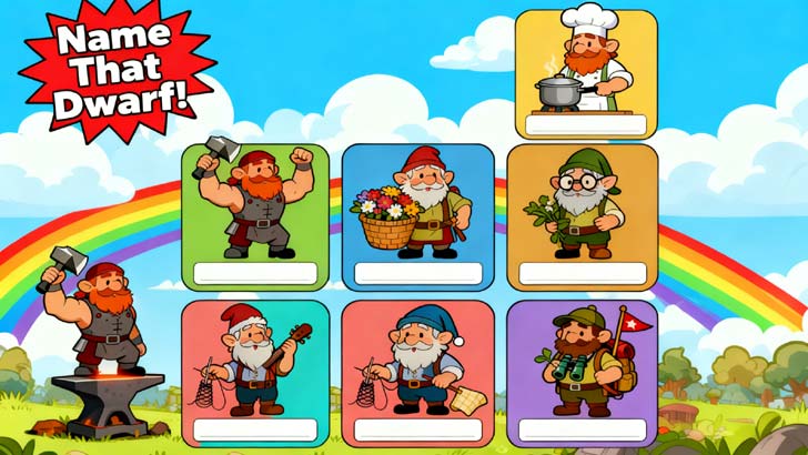 Name That Dwarf! 10s Blitz