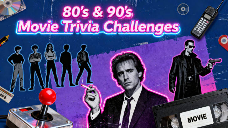 80s & 90s Movie Trivia Challenges (3)