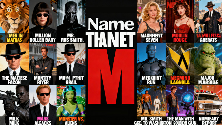 Name the 'M' Movie from the Pic (1)