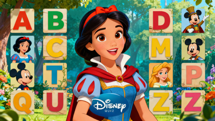A to Z Disney Character Quiz (2)