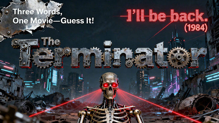 Three Words, One Movie—Guess It!