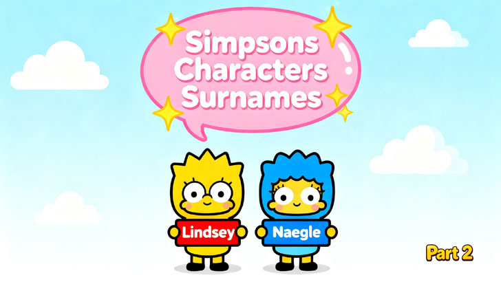 What's Their Last Name? Simpsons Edition (2)