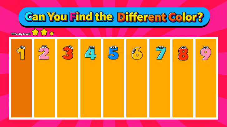 Spot the Odd Color: Bar Edition (L2)