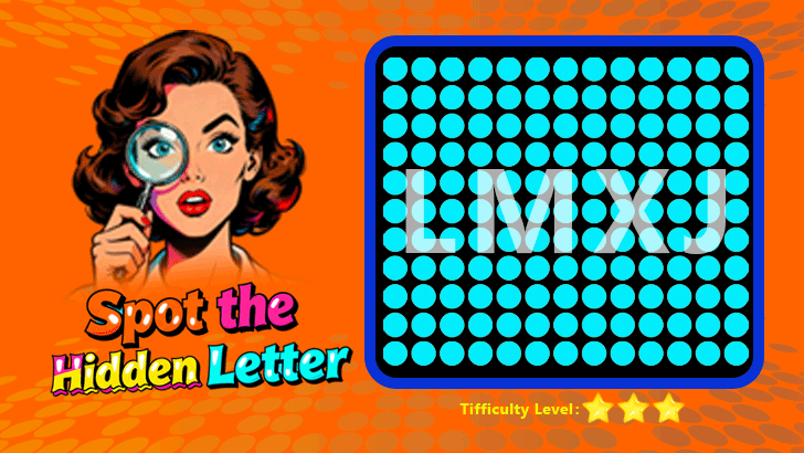 Spot the Hidden Letter—Go! (L3)