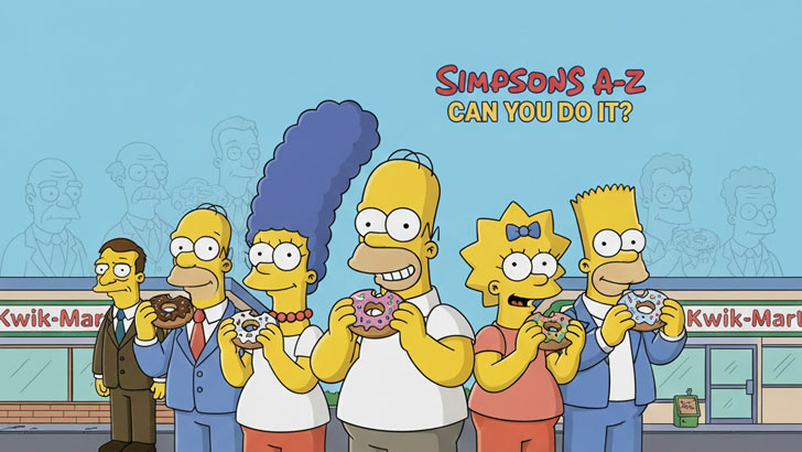 Simpsons A-Z: Can You Do It?