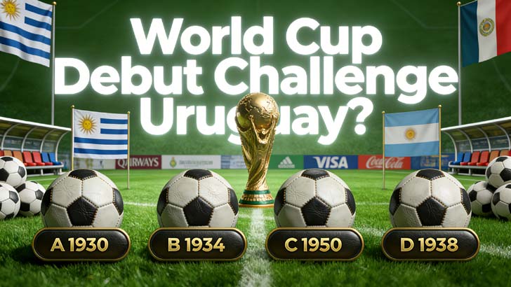 World Cup Debut Challenge (Part 1)