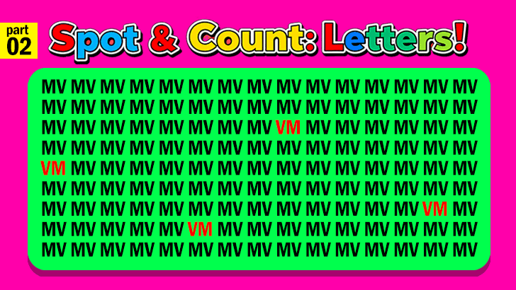 Spot the Differences: Letters Edition (2)