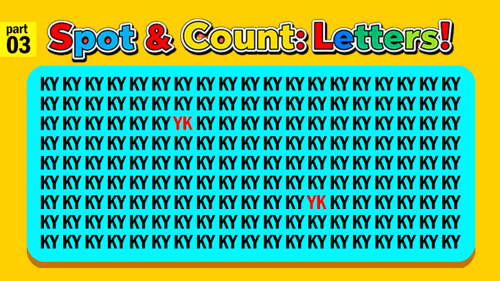 Spot the Differences: Letters Edition (3)