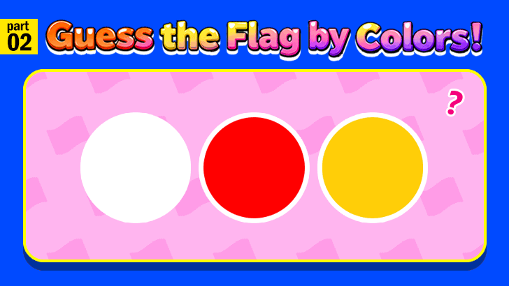 Guess the Flag by Colors! - Part 2