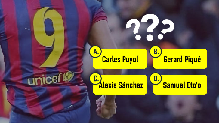 Which Barça Legend Rocked This Number? (2)