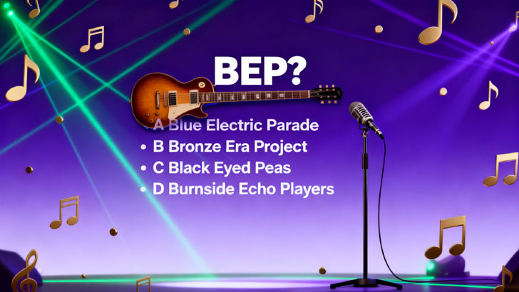 Decode the Band from Its Initials