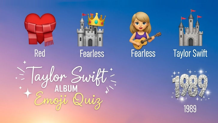 Taylor Swift Album Emoji Quiz