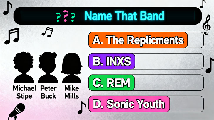 Three Members → Name That Band