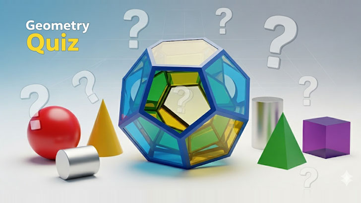 30 Geometry Questions: No Protractor Needed