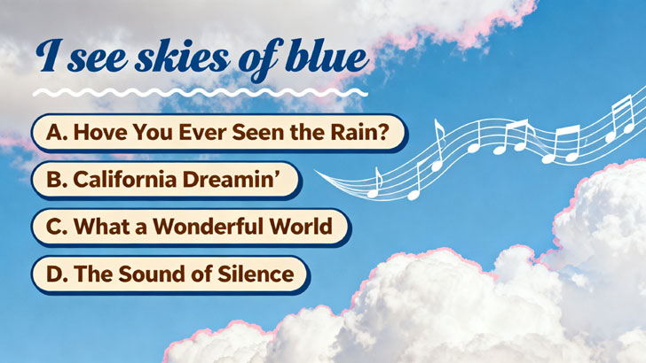 Lyric Drop: Name That Classic Hit! (2)