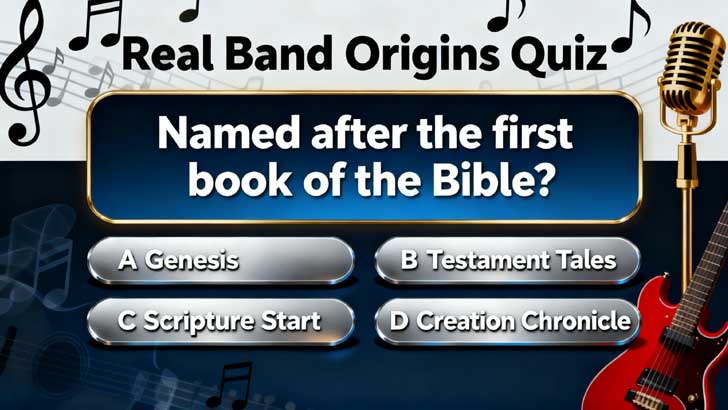 Real Band Origins Quiz (Part 1)