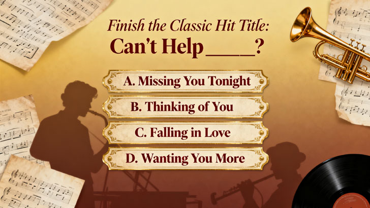 Finish the Classic Hit Title Quiz