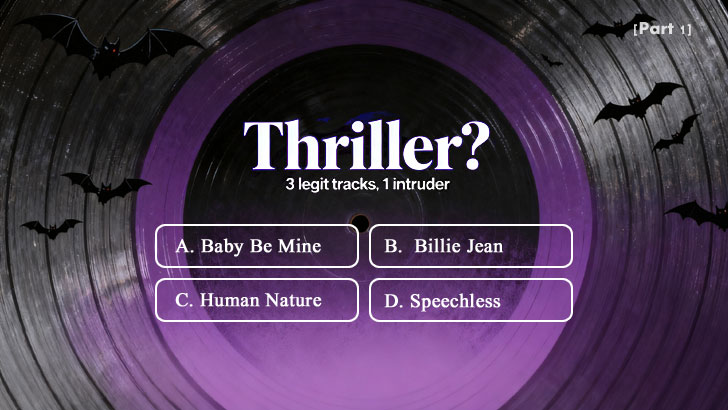 MJ Track Quiz: Spot the Album Intruder (Part 1)