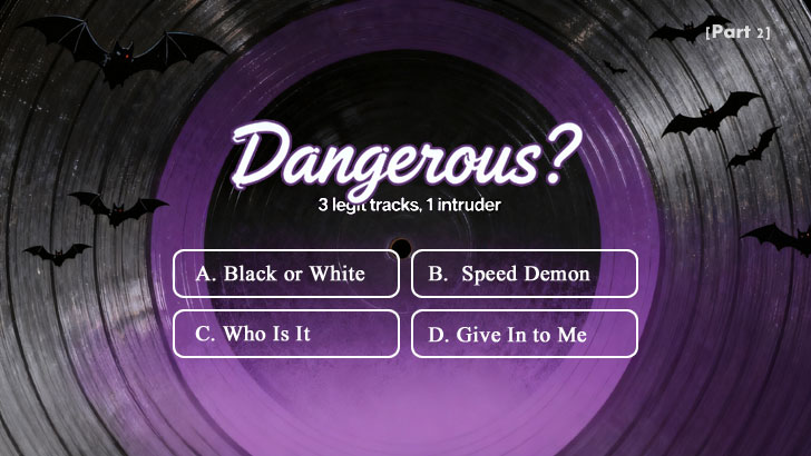 MJ Track Quiz: Spot the Album Intruder (Part 2)