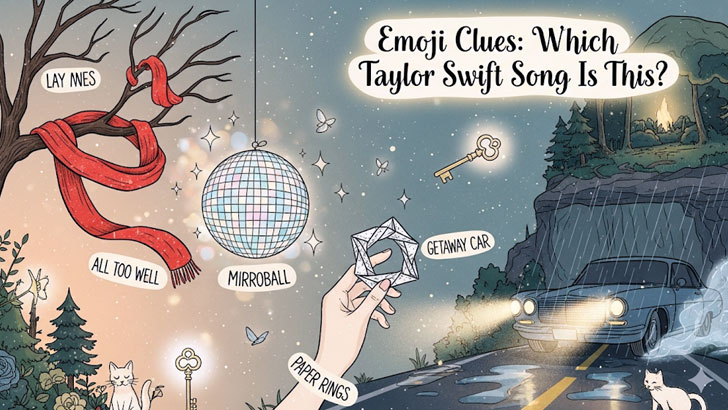 Emoji Clues: Which Taylor Swift Song Is This?