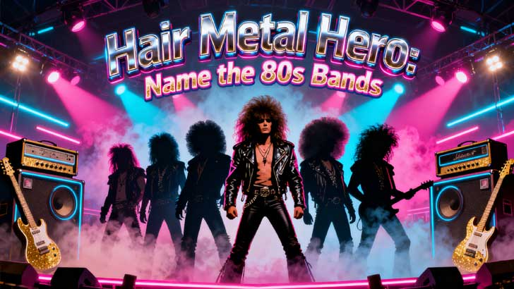Hair Metal Hero: Name the 80s Bands